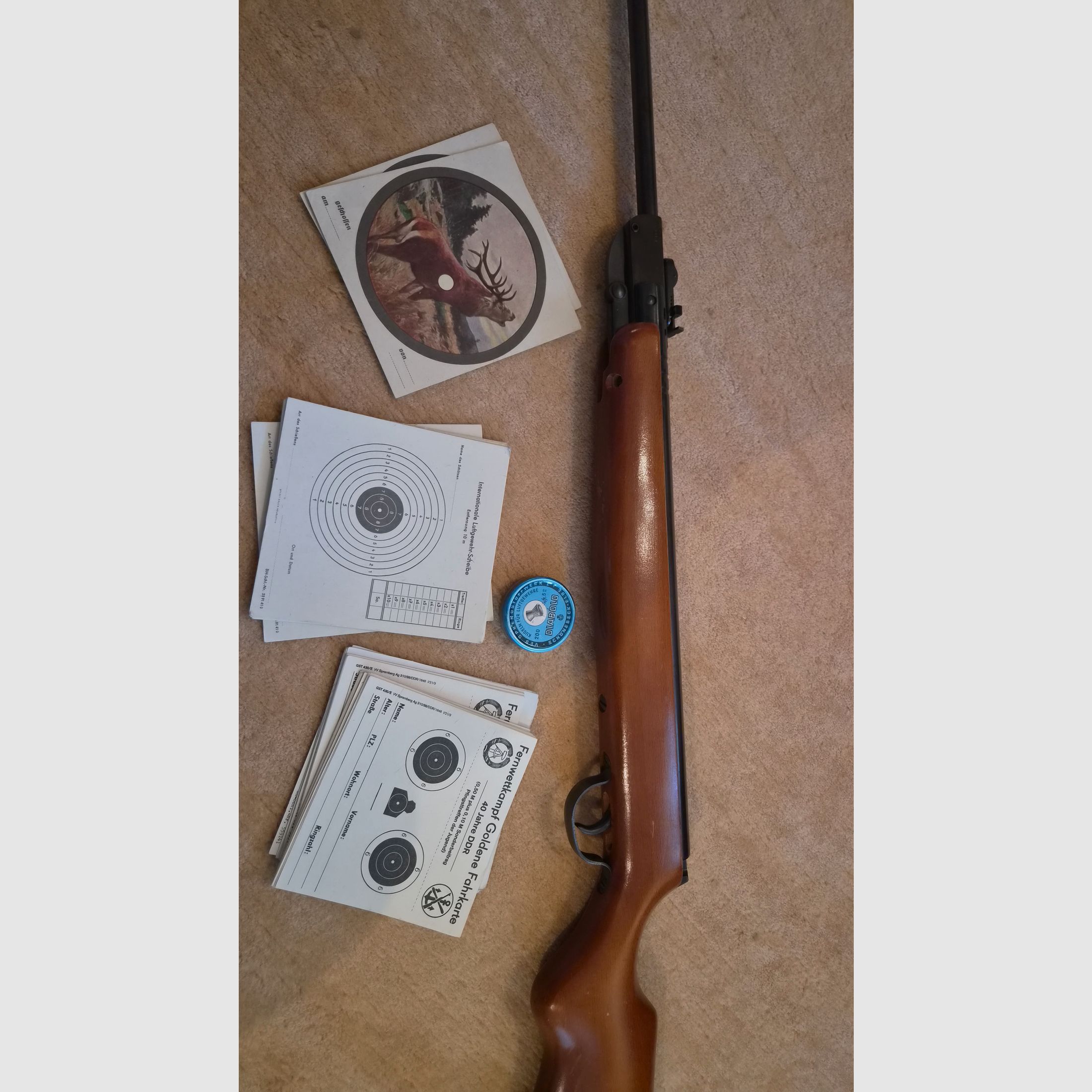 DDR Luftgewehr Modell 302 