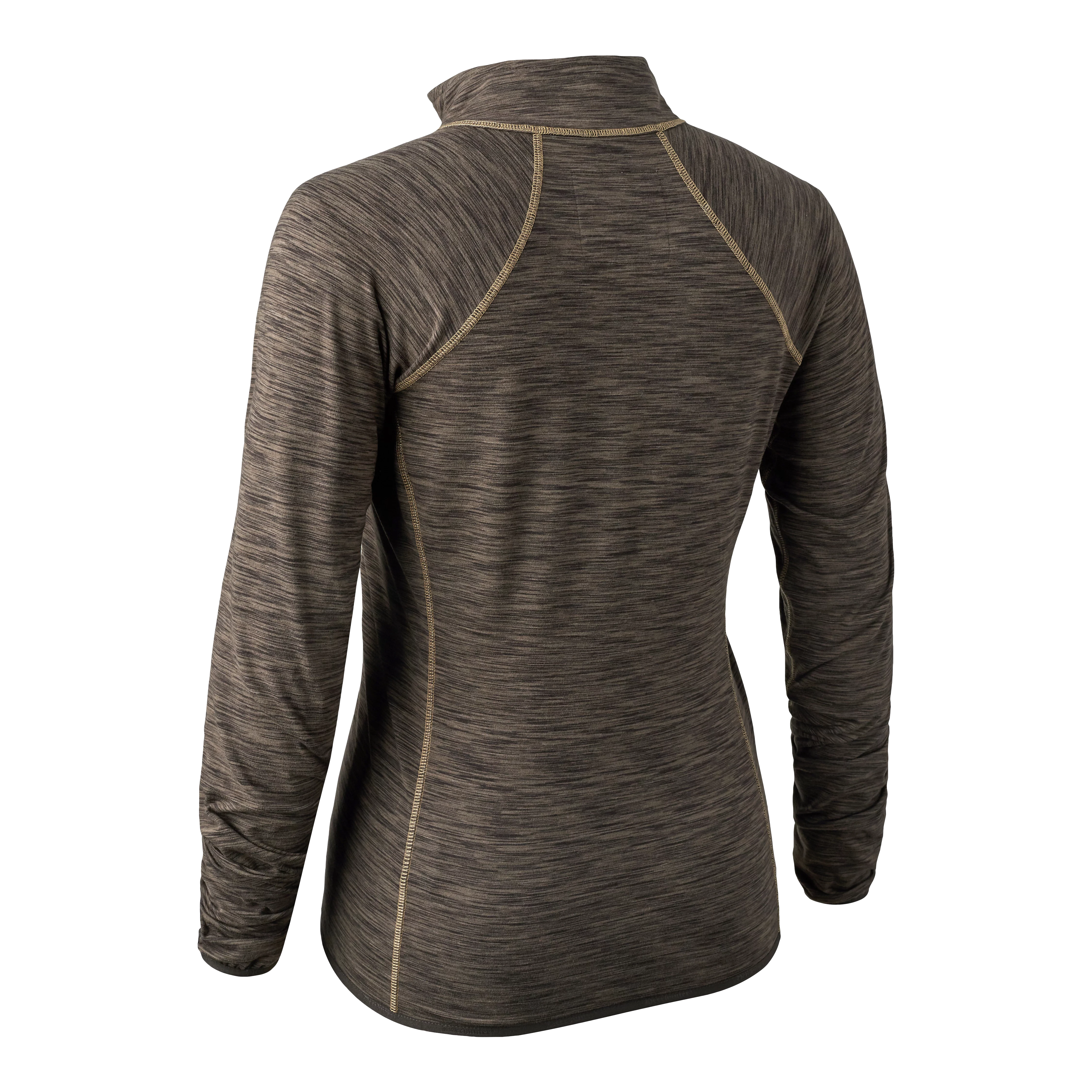 Lady Insulated Fleece - Brown Melange, image 5 sur 5