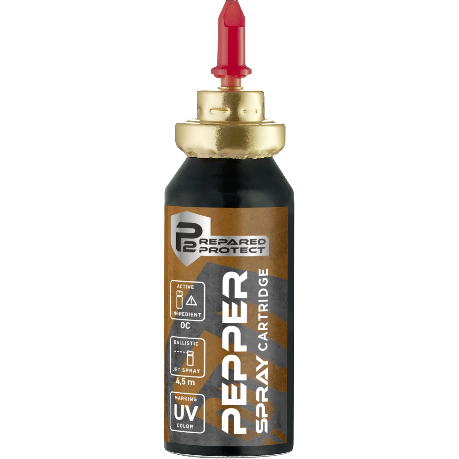 Cartouche de gel poivre pour pistolet au poivre Walther P2P 11 ml