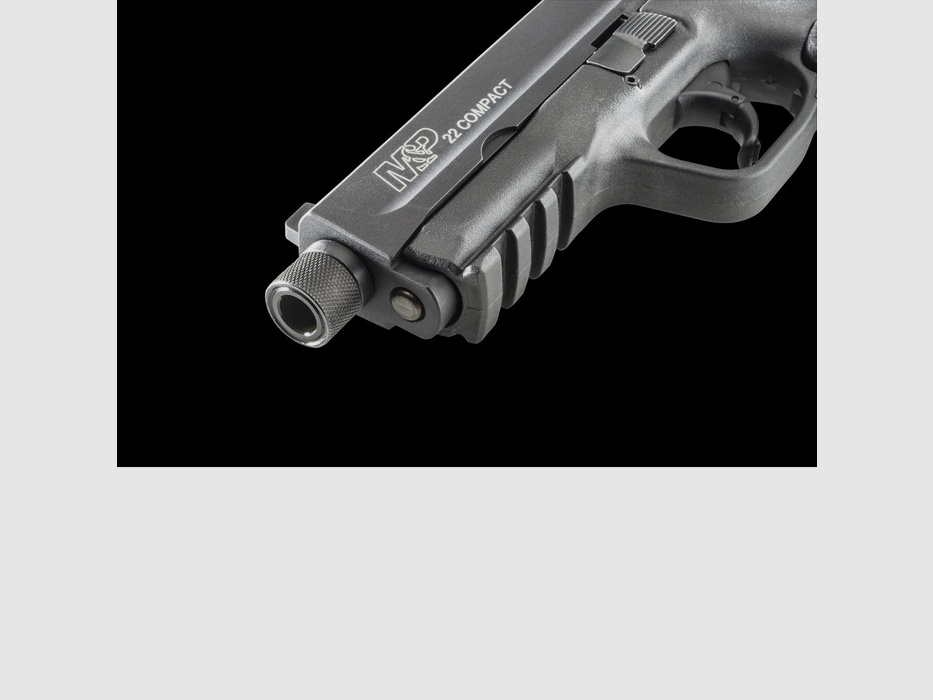 Pistola S&W Mod. M&P22 Compact, pronta per silenziatore