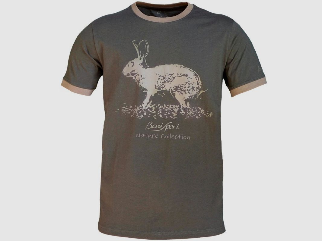 T-Shirt aus Baumwolle mit Kaninchen
