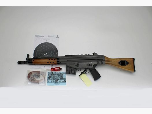 Rifle SL SAR M 41, seguimiento como nuevo con accesorios .308Win