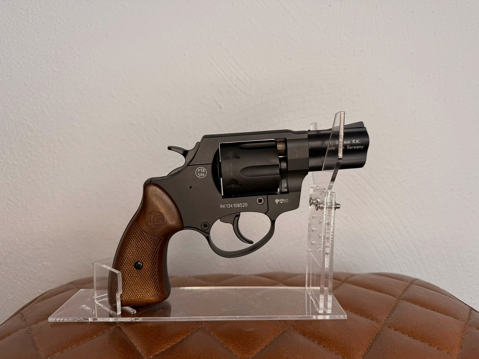 Röhm RG 89 Schreckschussrevolver brüniert 9mm R.K.