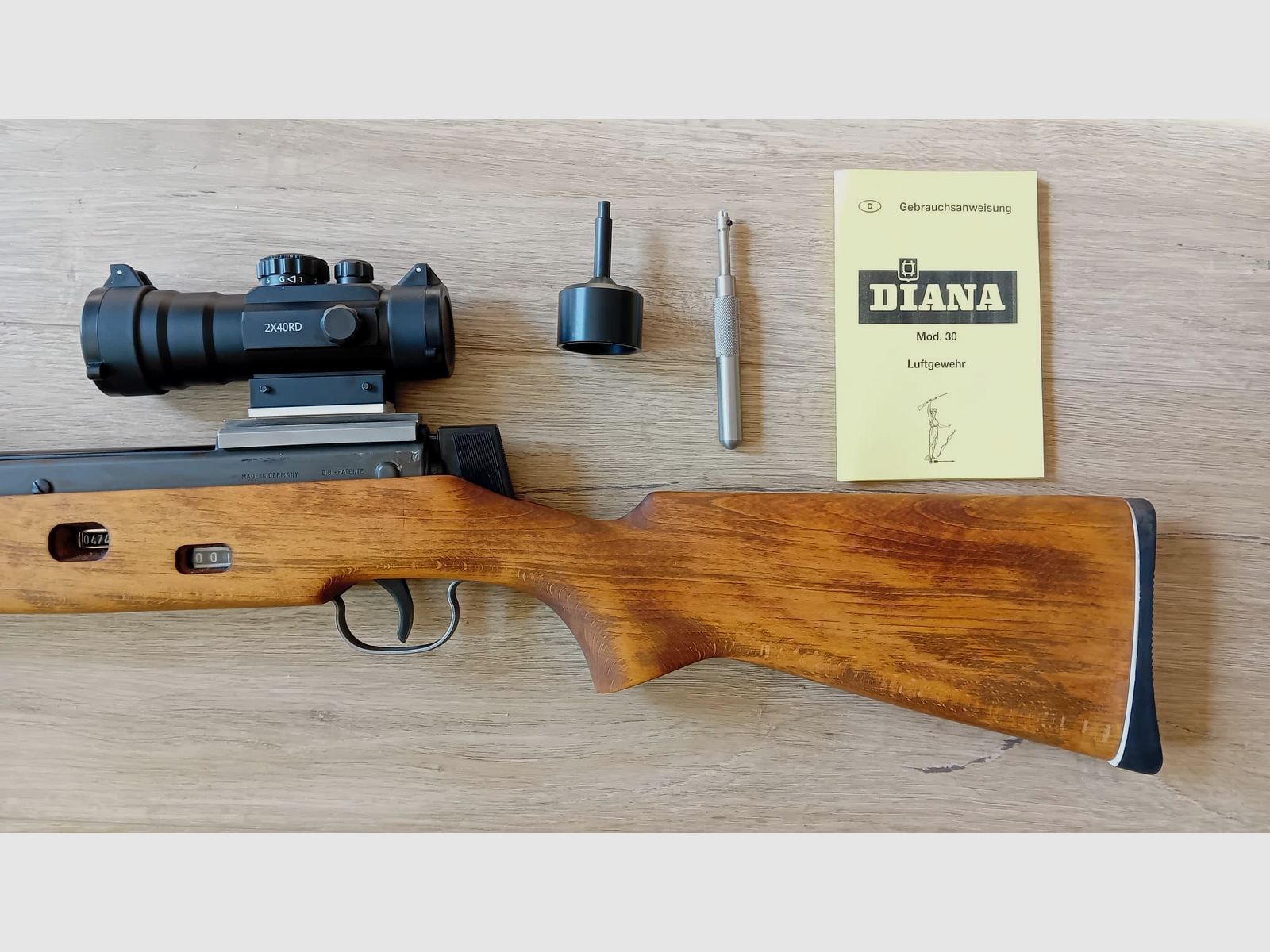 DIANA 30 rifle de aire comprimido de repetición, imagen 3 de 8