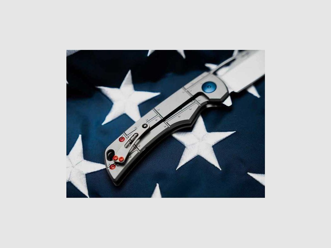 Böker Plus P-51 Damast Titan Taschenmesser