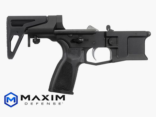 MAXIM DEFENSE PDX-SCW Lower Receiver Assembly BLK