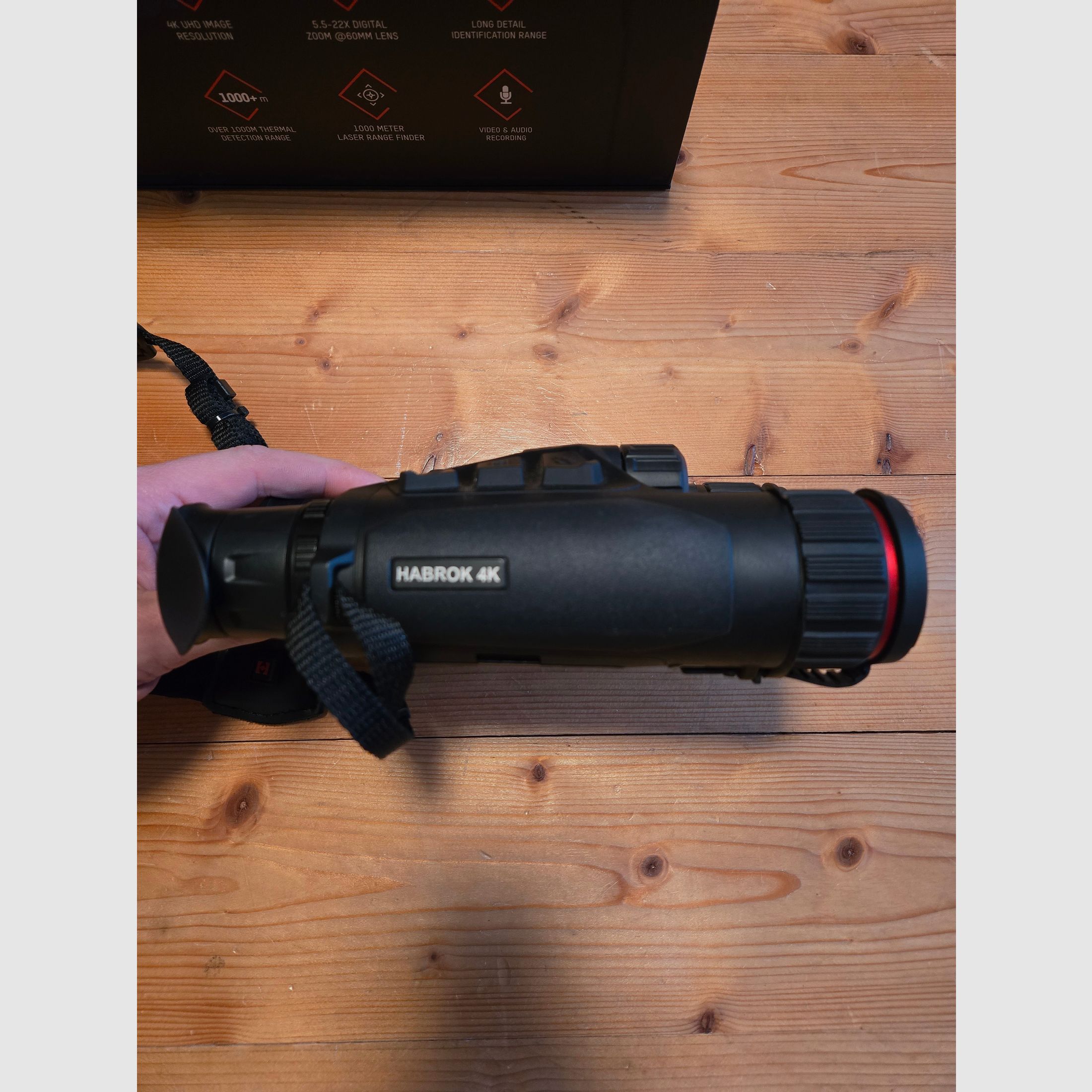 HIKMICRO HABROK 4K HE25LN 950 NEUWERTIG OVP Restgarantie und Rechnung