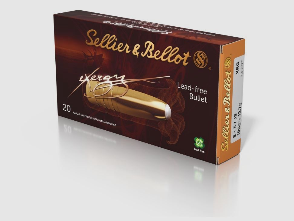 S&B 8x57 JS XRG 12.7 g rifle ammunition, image 1 of 6