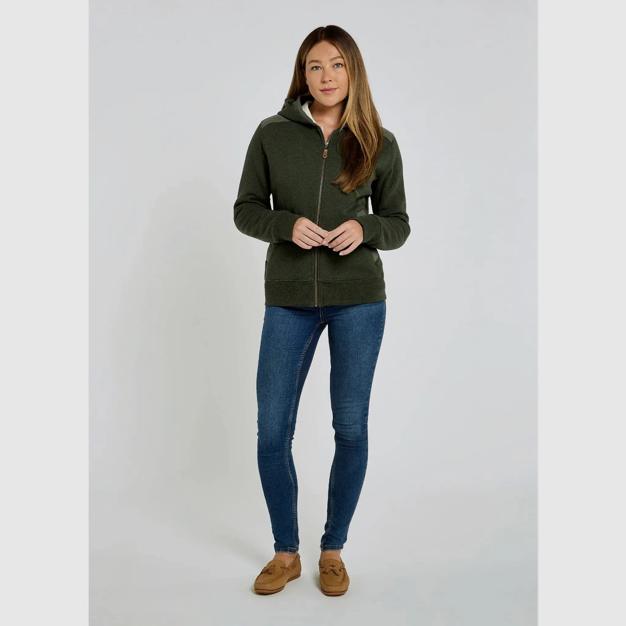 Dubarry Bambrick Dames Capuchon Vest, olive, afbeelding 4 van 5