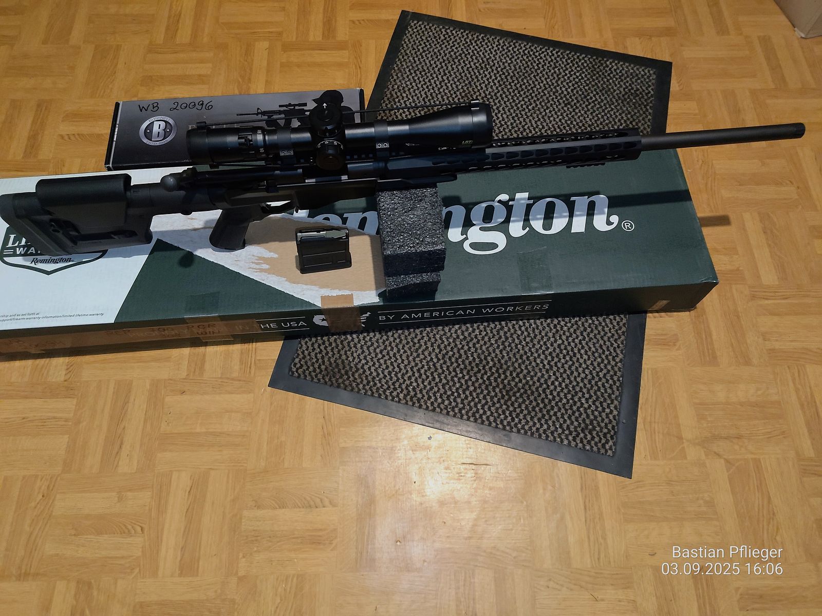 Remington 700 PCR + ZF 4,5-18x44 (Bushnell Tactical)