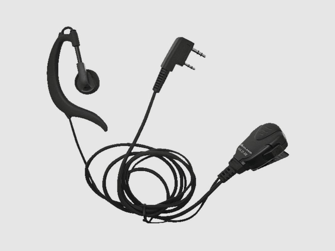 Auricular con micrófono Midland MA 21-XK para radio de doble banda CT590S