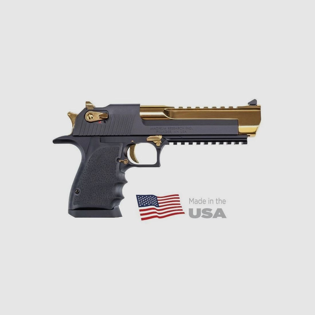 Desert Eagle L6" Black T-Gold