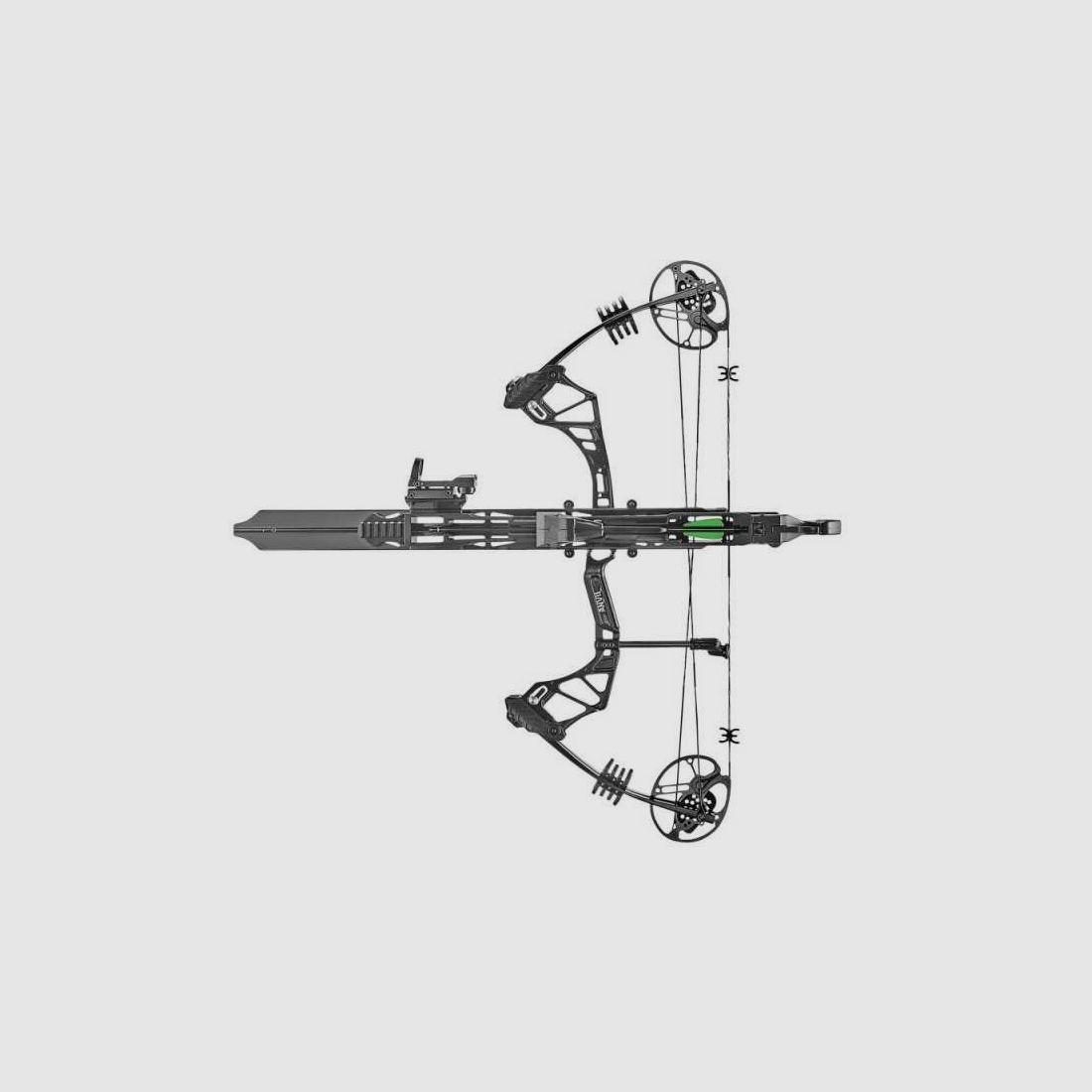 EK Archery Whipshot Compoud Bogen mit 6 Schuss Magazin 15-50 lbs