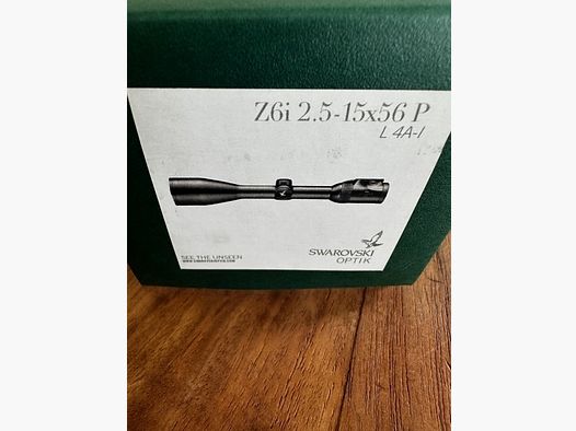 Swarovski Z6i 2,5-15x56 P Generation 2 mit Leuchtabsehen L4A-I o. Schiene