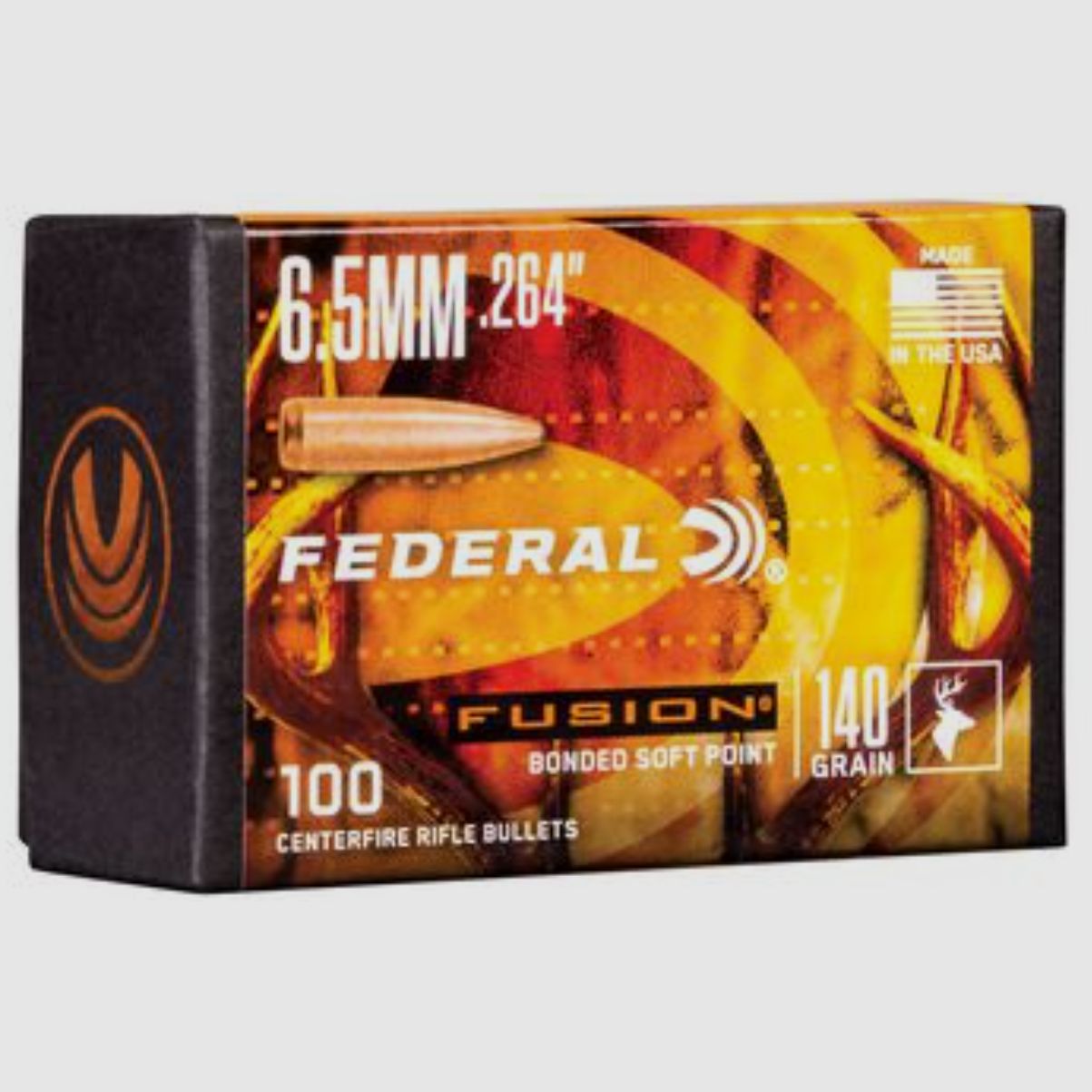 Federal Fusion Bullets 6.5 mm/.264 – 140 Grain Item No. 306FB264F2