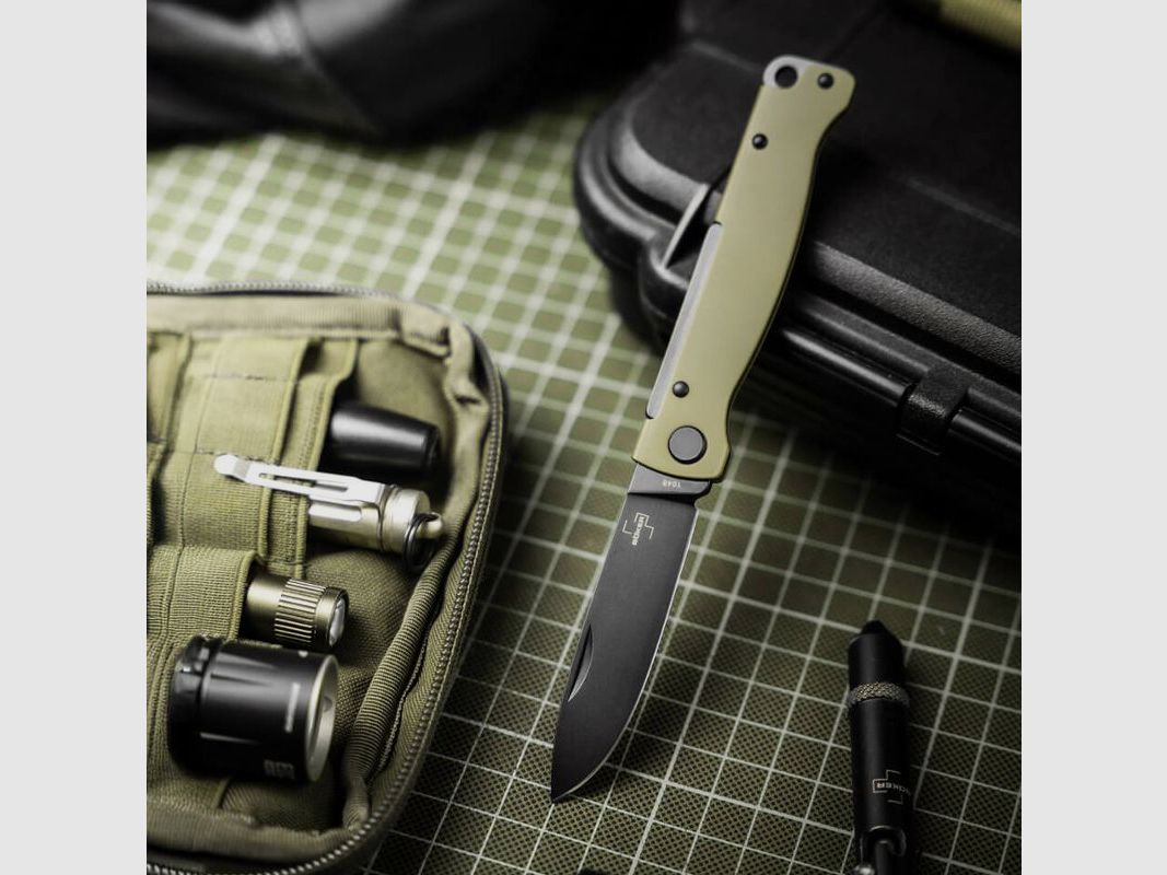 Böker Taschenmesser Plus Atlas OD Green, Bild 12 von 16