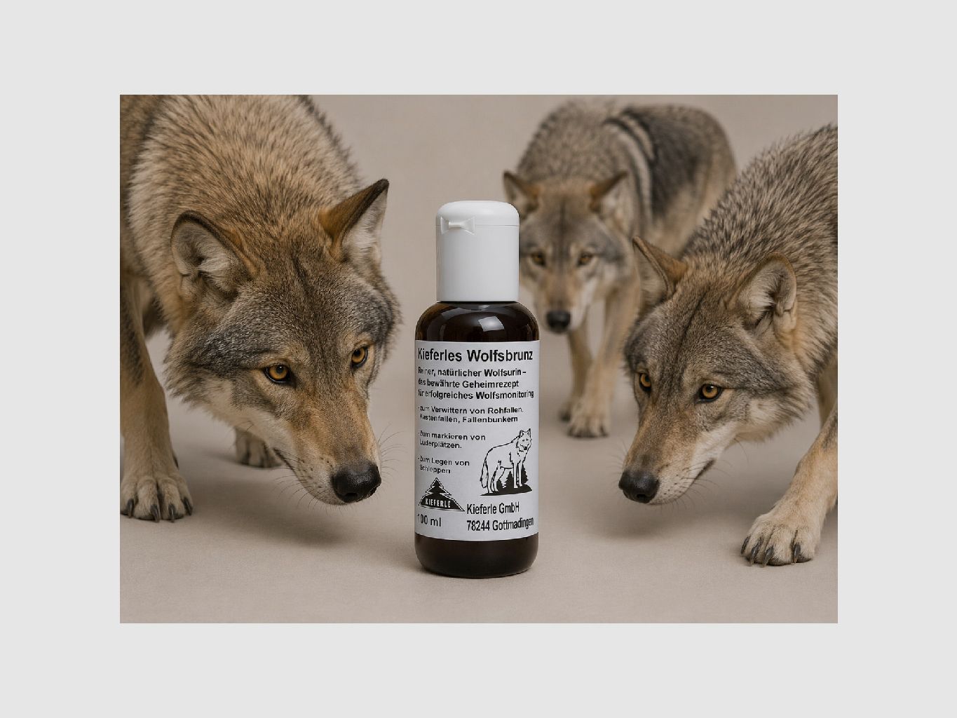 Kieferles Wolfsbrunz – Wolflockmittel, Bild 2 von 2
