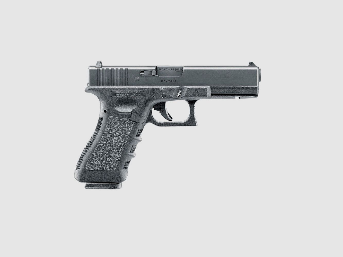 GHK Airsoft	 Glock 17 Gen 3 Steel GBB 6mm BB