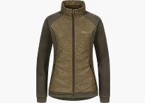 Fleece Jacke Kora Dunkelbraun 40