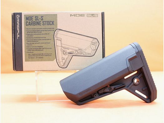 Magpul AR-15: Buttstock Magpul MOE SL-S (MAG653-BLK) MILSPEC Carbine Stock Polymer Black/ Schubschaft