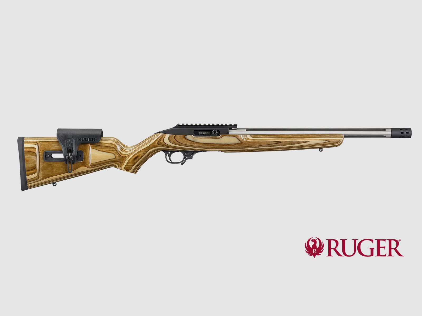 Ruger 10/22 Competition Brown, Kaliber .22lr || halbautomatische Büchse