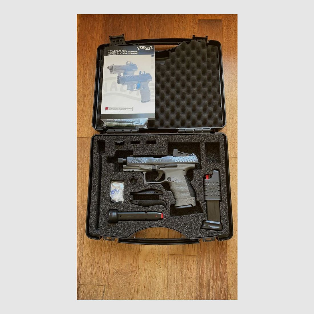 Walther PPQ M2 Q4 TAC Combo, Cal. 9mm Luger