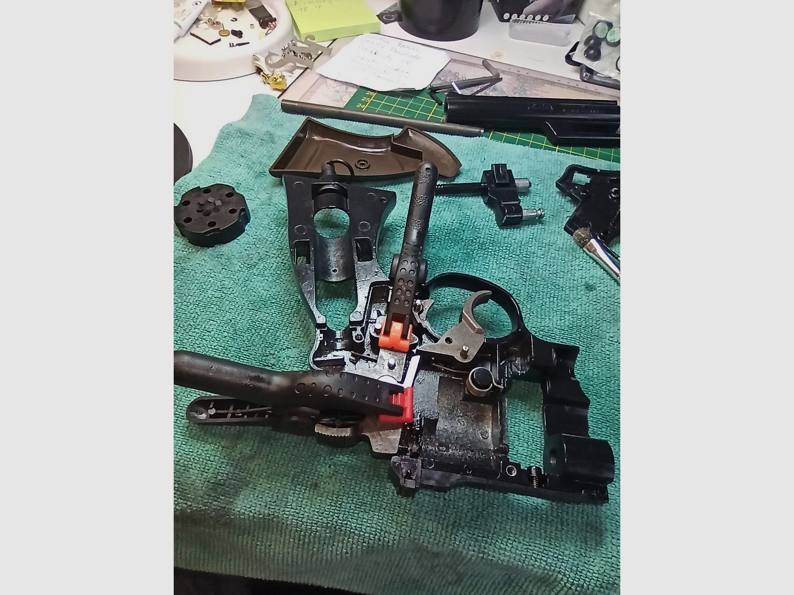 Vintage: 2 x CO2 Revolver "Daisy" Powerline 44 Diabolo 4,5 gereviseerd