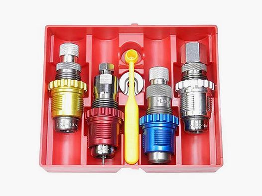 LEE PRECISION PISTOL SETS LEE PRECISION .38 SPC/357 MAG BREECH LOCK FL SIZING 4-DIE SET CARBIDE