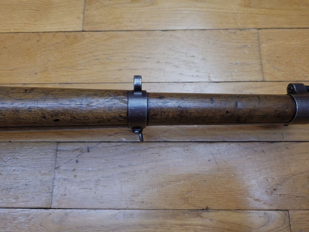 Venerabler und seltener österreichischer Kavallerie-Mosqueton M95 (nicht 95/30!) – Originalkaliber aus 14-18 in 8×50 Mannlicher (und nicht in 8x56R nach 1930) – Mannlicher-Clip verfügbar – Arsenal von Steyr und 100% original – Kategorie D – Sehr selten und in insgesamt gutem Zustand, Bild 21 von 31