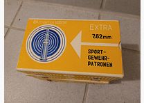 80 cartuchos VM FMJ 7,62x54R Mosin Nagant Sportgewehrpatronen EXTRA DDR