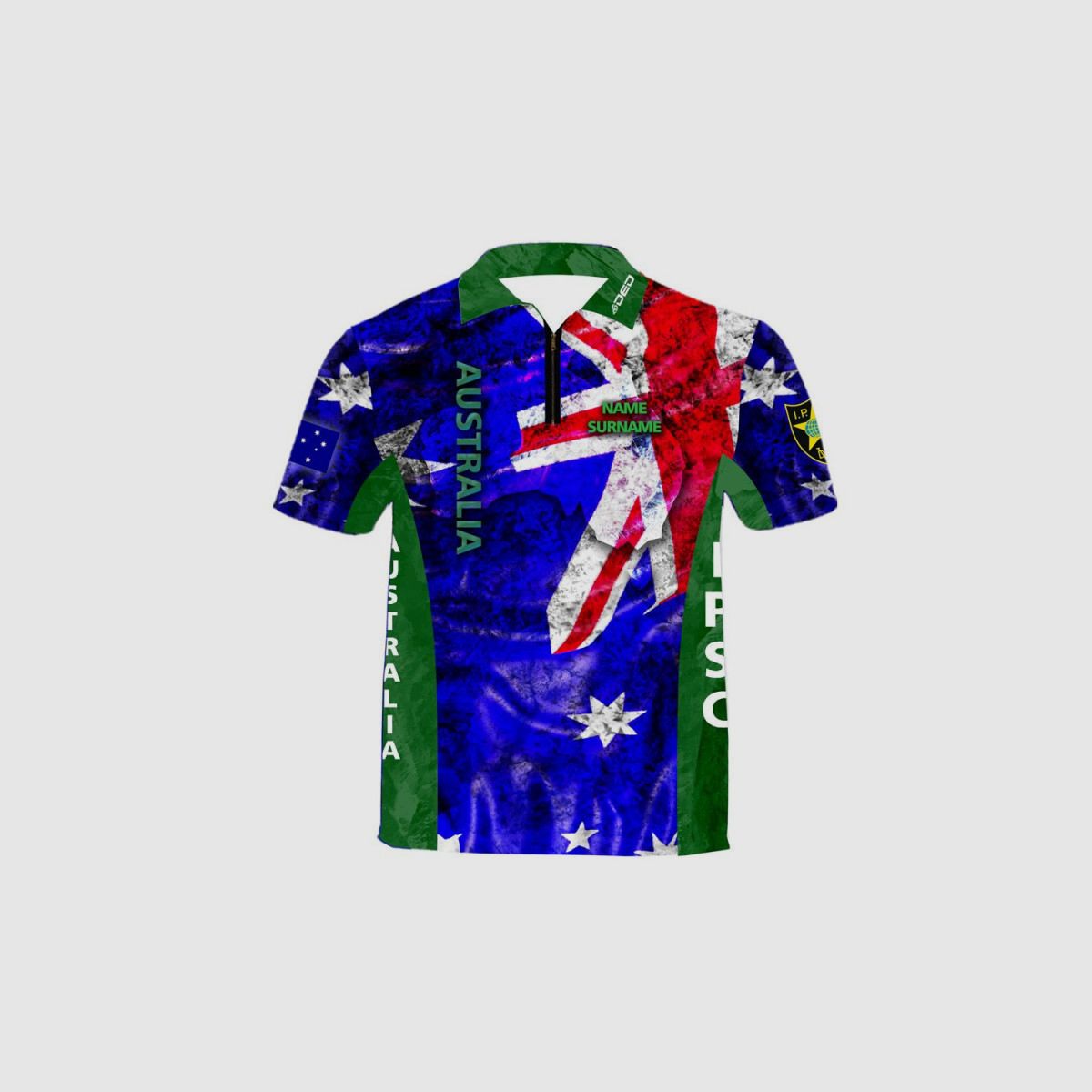 DED IPSC Australien Wettkampf T-Shirt, Größe: 3XL, Benutzerdefinierter Name: Mit Benutzerdefiniertem Namen, Kleidungstyp: Kinder, Bild 3 von 3