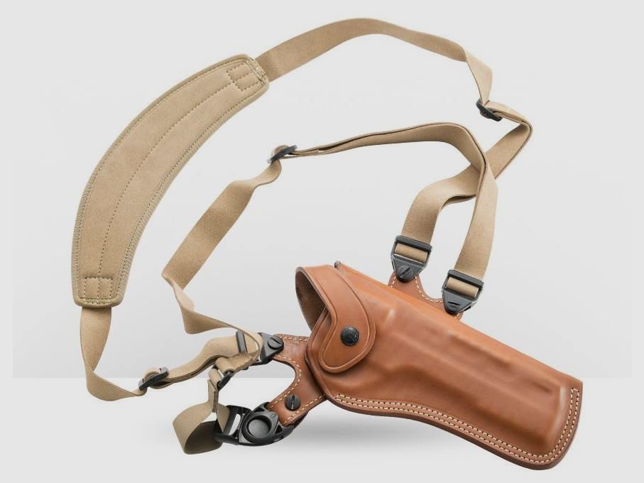 Holster en cuir pour épaule pour revolver Chiappa Rhino 60DS