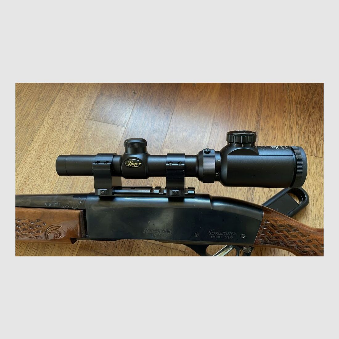 Remington 742 Woodsmaster inkl. Optik Luger 1,5 - 4,5 x 2, Kal. .30-06 Spri