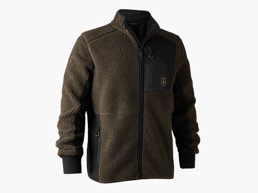 Deerhunter Rogaland Fiber Pile Jacket Chocolate Brown L