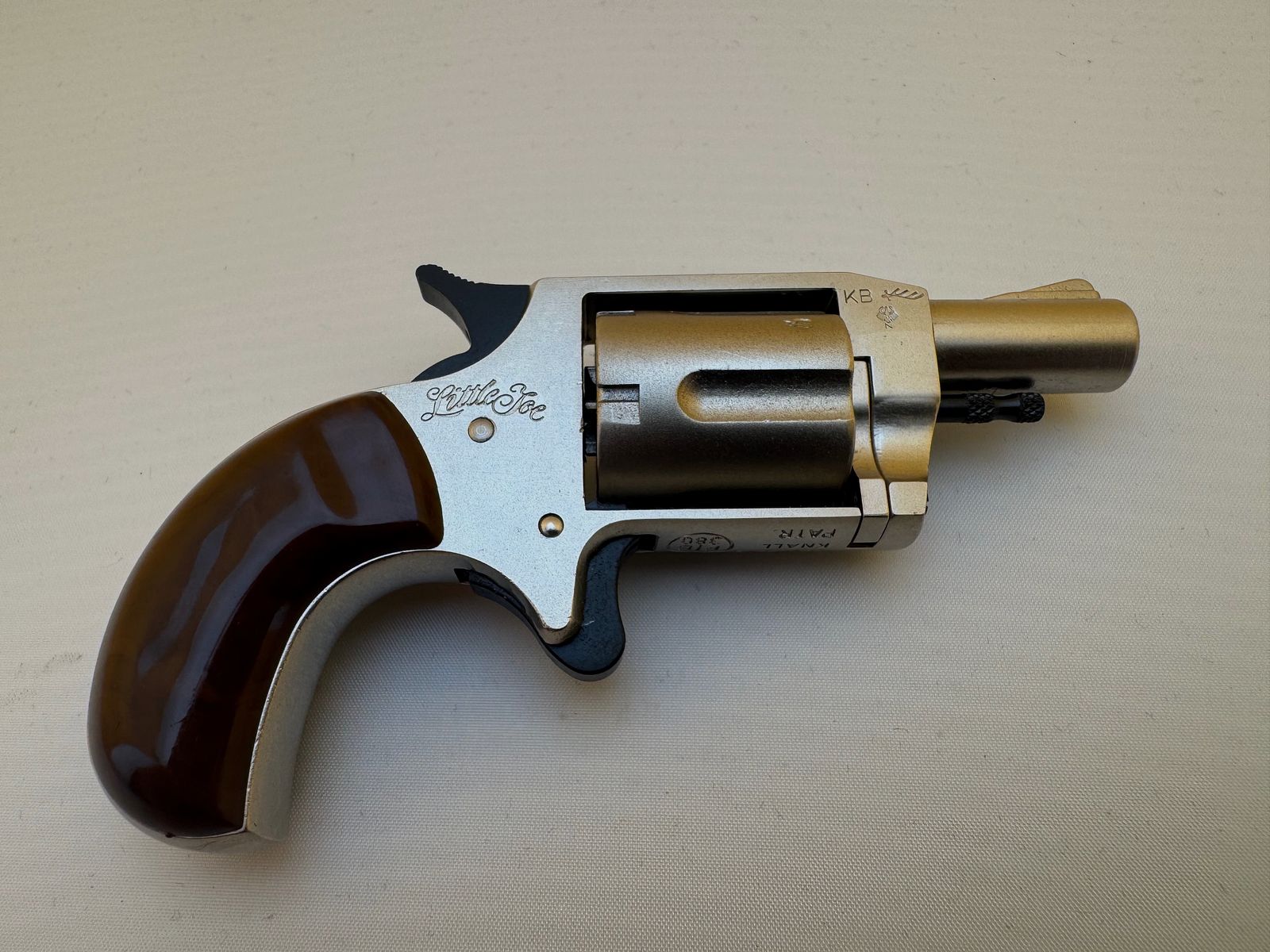 Röhm Little Joe  mit Gürtelschließe - PTB 380 -  Kaliber .22 lang Knall