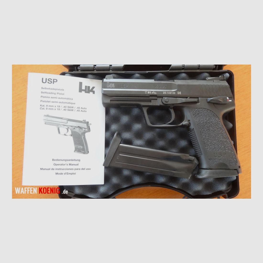 Heckler&Koch USP Custom Sport Cal. 45 ACP, immagine 1 di 3