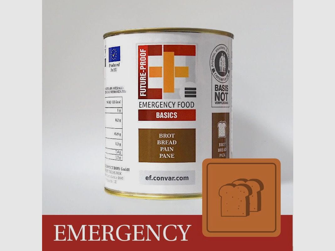 CONVAR EF BASIC Canned Bread (385 g)