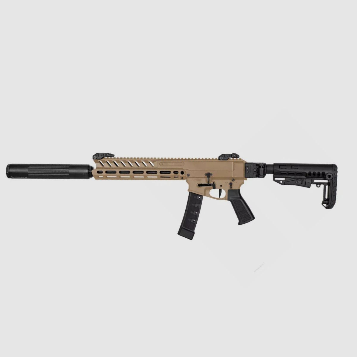 BROŃ PISTOLET MASZYNOWY HUGLU MOHAC 9×19 mm FDE LUFA 12", zdjęcie 1 z 3