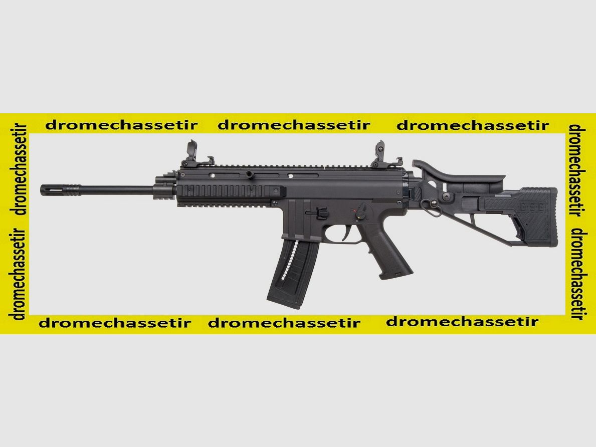 Selbstladeflinte GSG 15C Kal. 22lr, Lauf 42cm, Magazin 22 Schuss, Visierung
