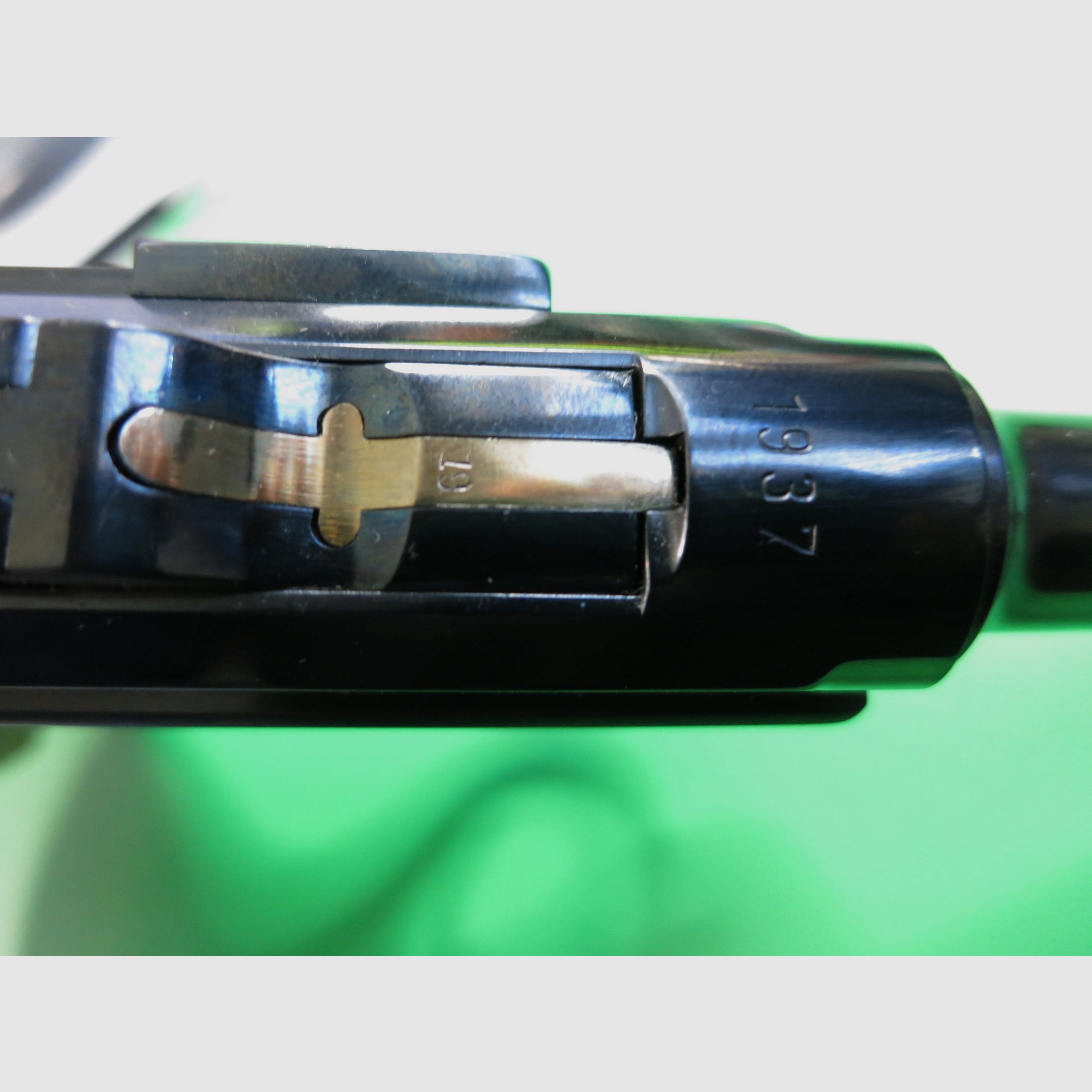 Mauser Oberndorf S/42 1937, Pistolet 08 P08, 9 mm Luger, numery zgodne + perfekcyjny!     #75