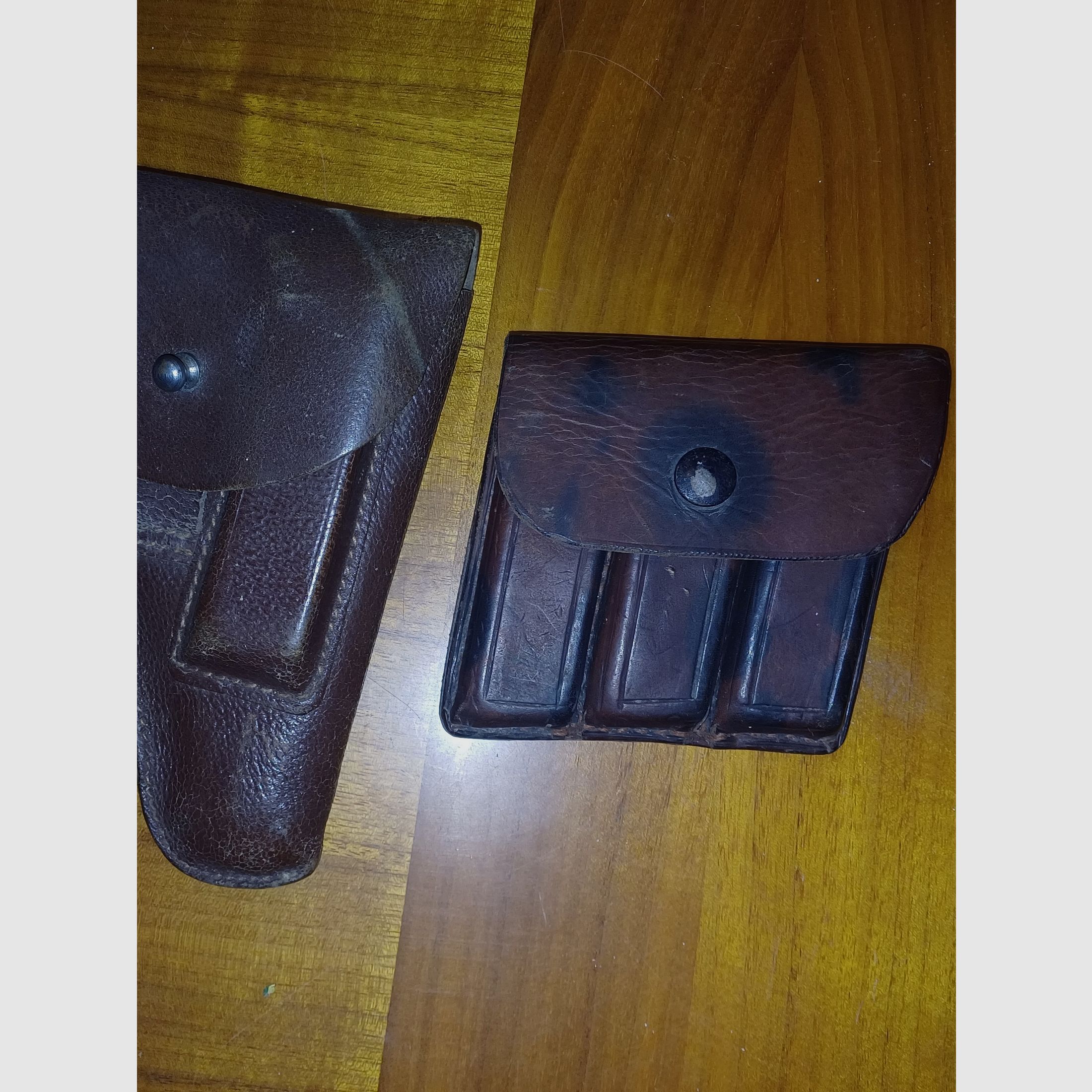 Pistol holster magazine pouch World War I World War II