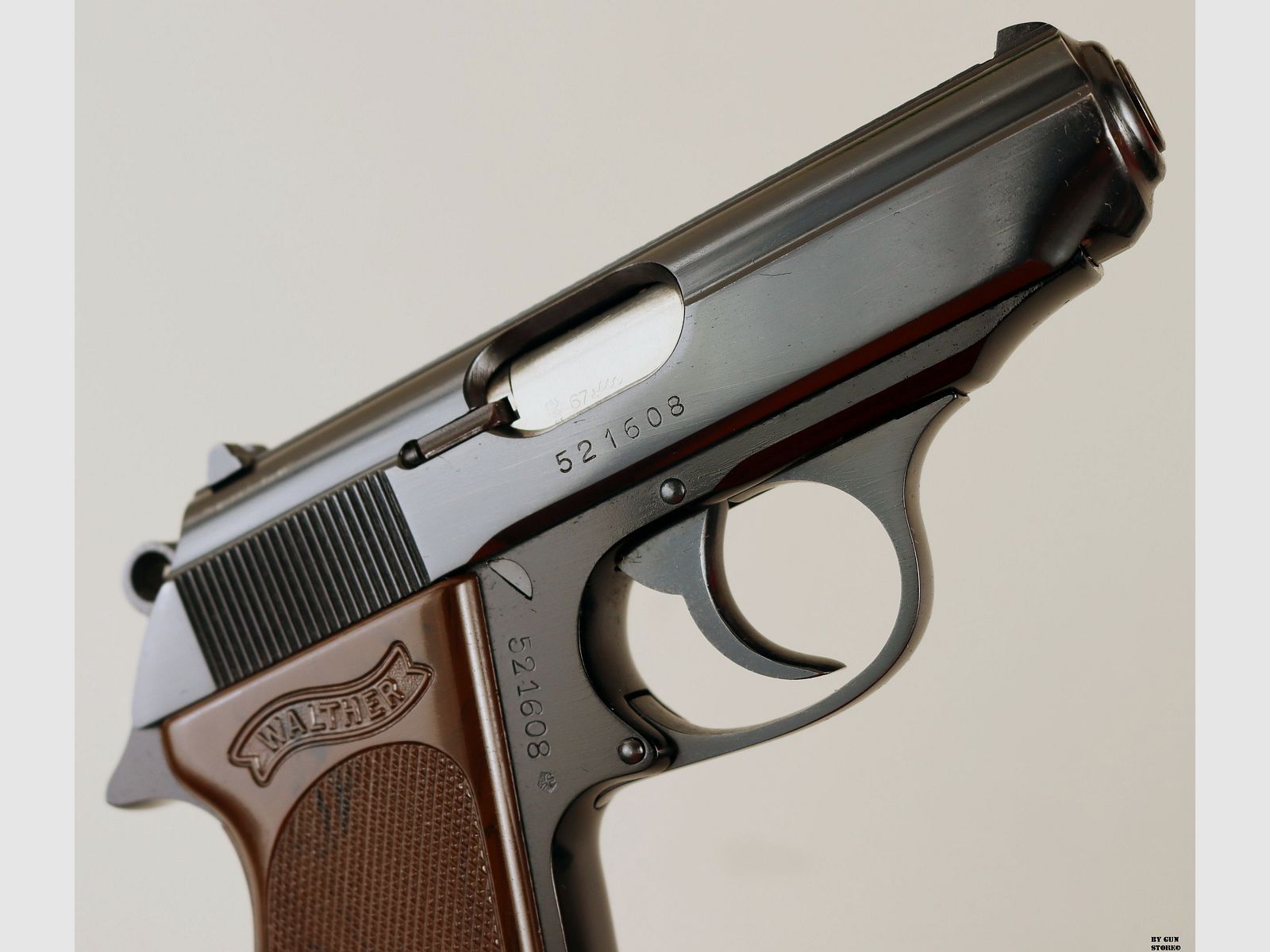 Walther PPK-L pistol cal. 7.65 serial no. 521608, image 7 of 10
