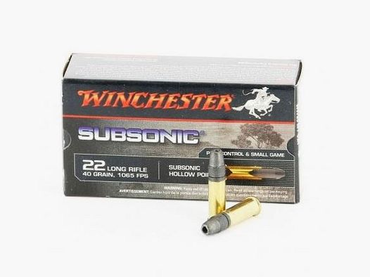 Winchester 22lr Subsonic 42gn
