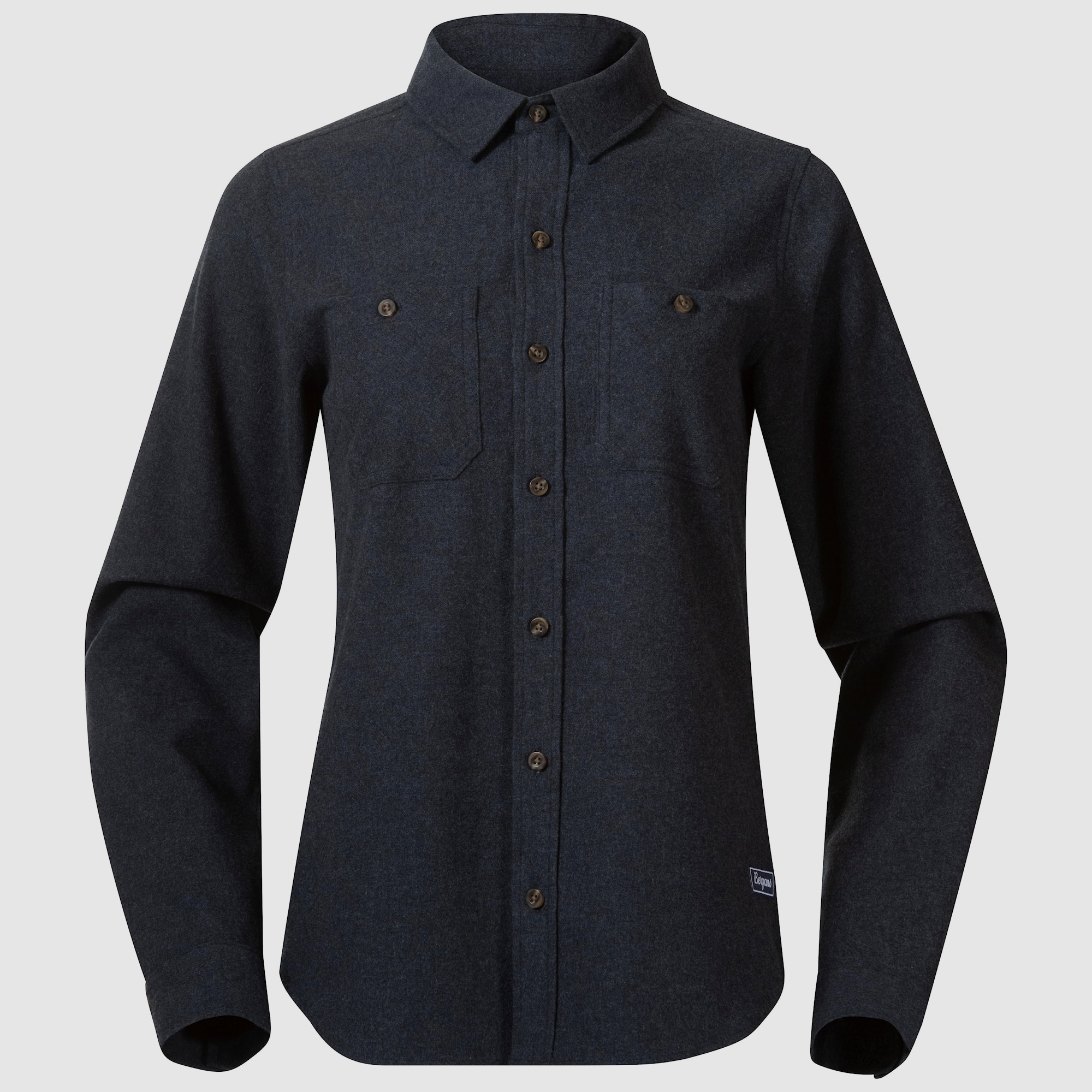 Bergans Nordmarka Flanellhemd Damen Marineblau XL