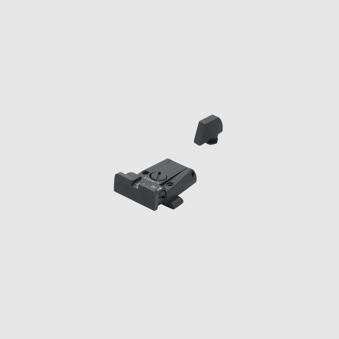 SPR Visier schwarz Glock 17-48+X