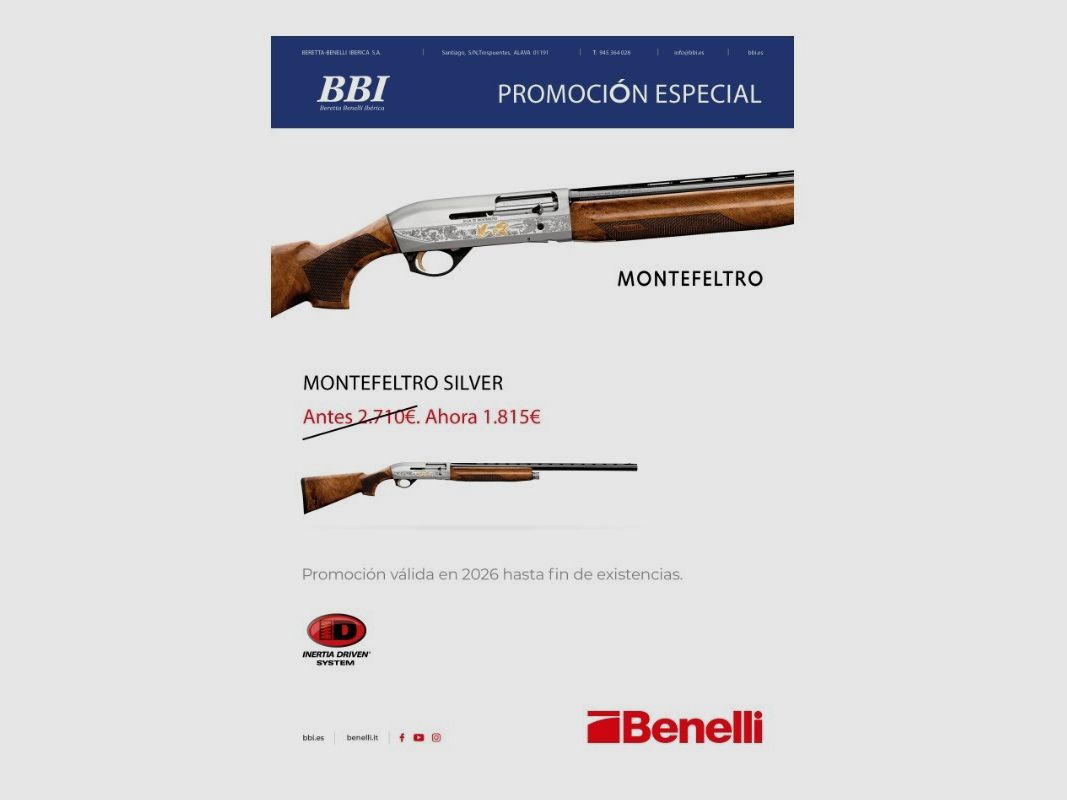 Benelli Montefeltro Silver Flinte, Bild 2 von 3