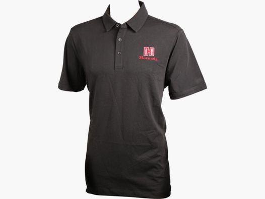 Hornady HORNADY polo shirt black/red "H" size L