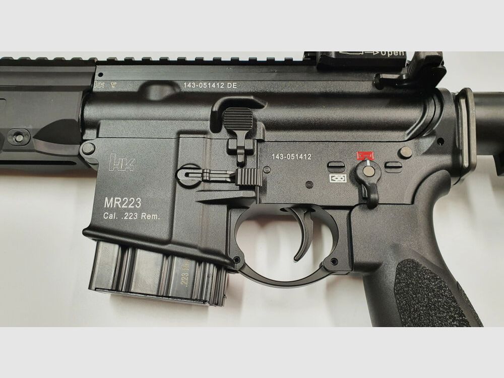 Heckler & Koch Heckler & Koch MR223 A3 Slimline 14,5" SPORT Sonder-Edition, Schwarz .223Rem Black BKA-Bescheid