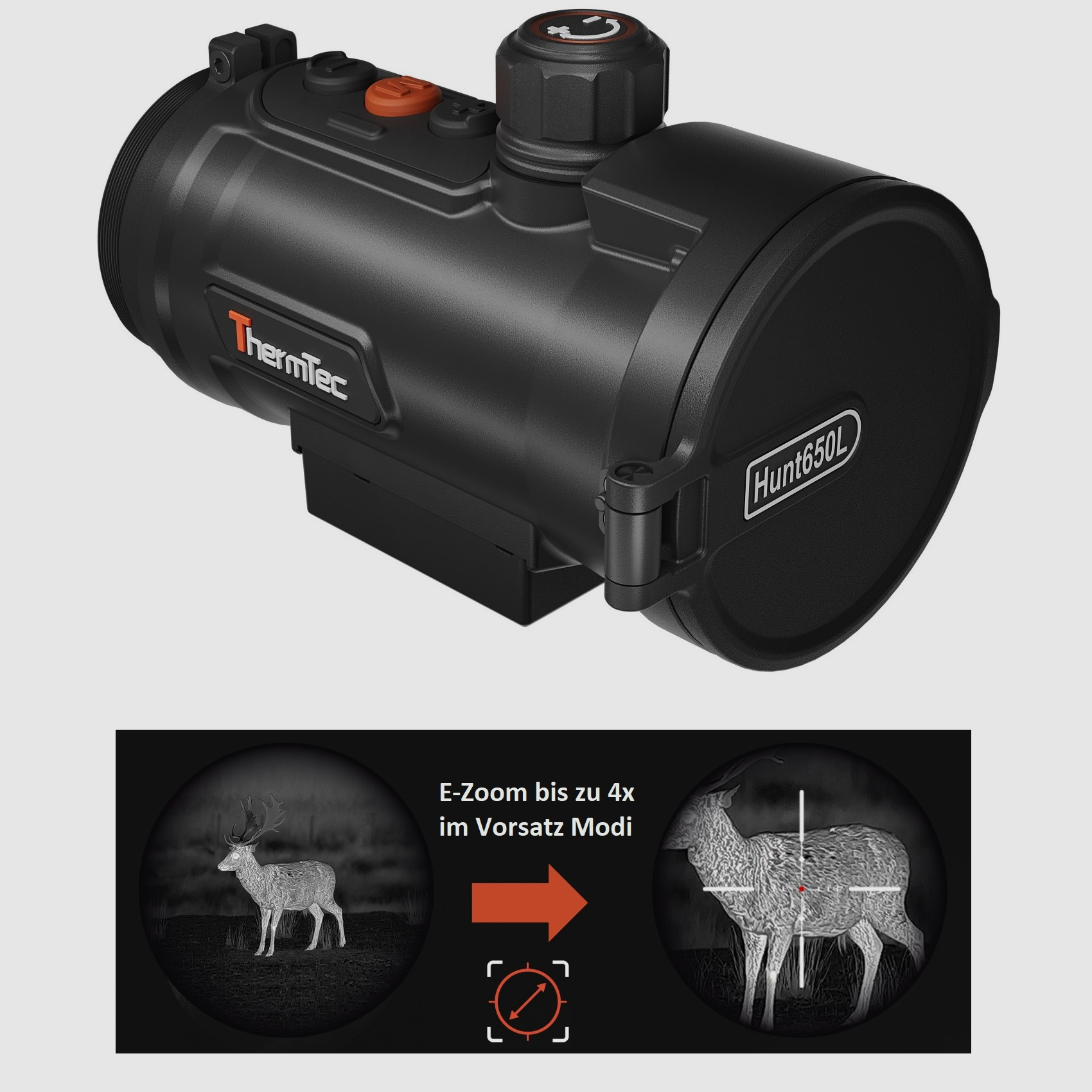 ThermTec Hunt 650L inkl. Rusan MAR Adapter