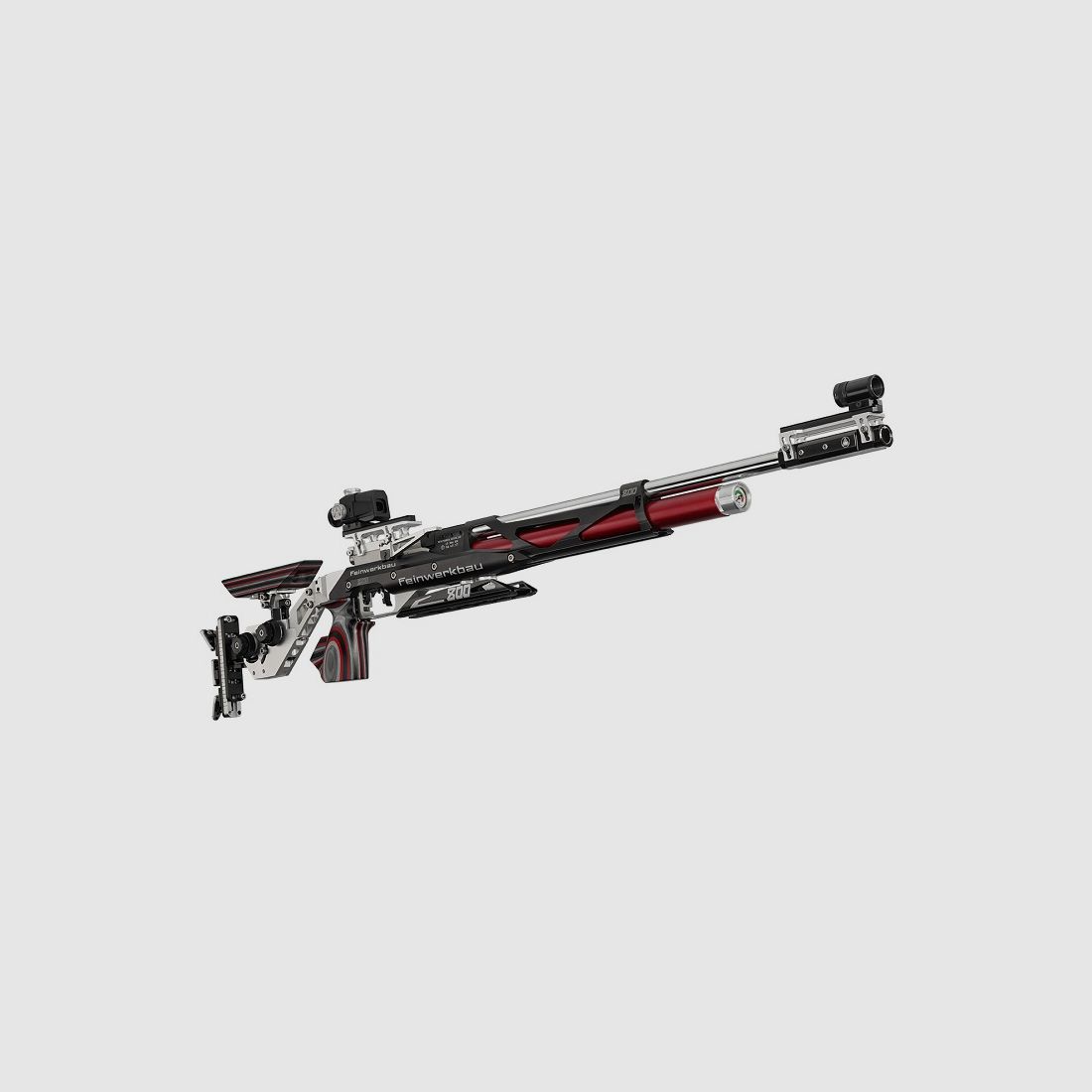 Feinwerkbau 800 X Rood links maat M luchtgeweer wedstrijd